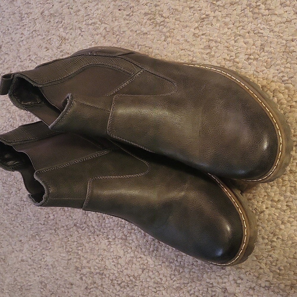 Bruno Marc Mens Chelsea Boots Casual Slip On Classic Dress Ankle Boot size 12 - Picture 2 of 6